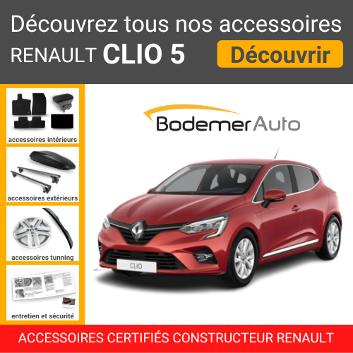 Barres de toit Alu Quickfix Renault Clio 5